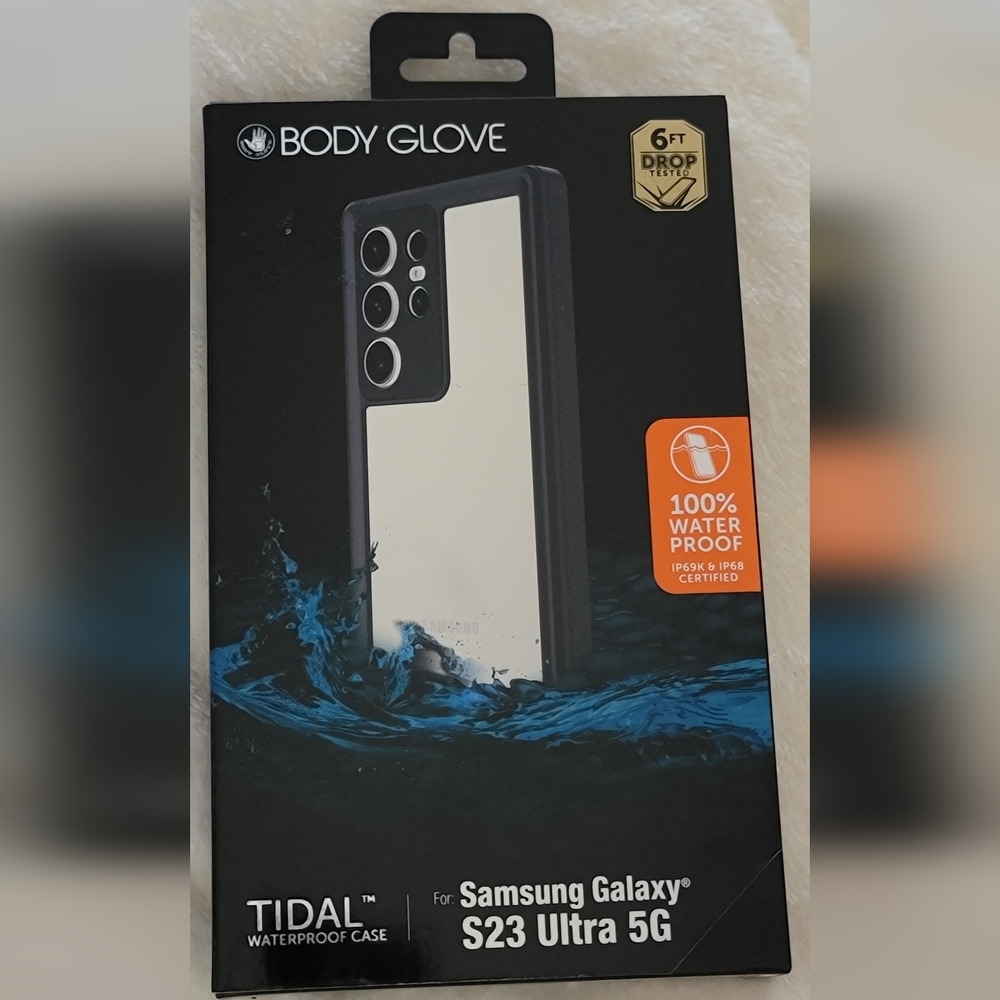 Body Glove Tidal Waterproof Case for Samsung Galaxy S23 Ultra 5G - Black
